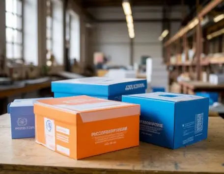 Брендированные коробки с логотипом