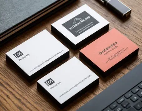 Кашированные визитки