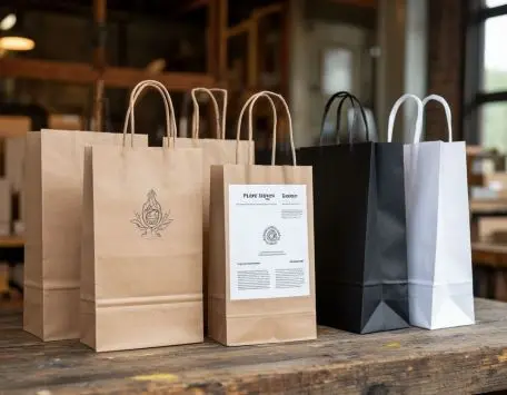 Бумажные пакеты с логотипом