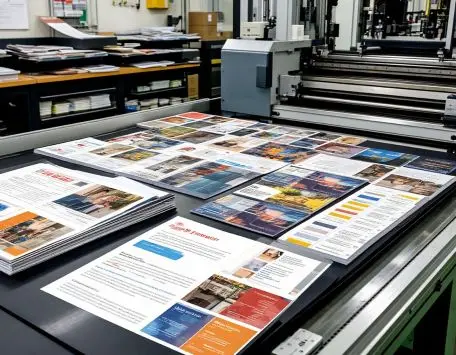 Офсетная печать визиток и буклетов